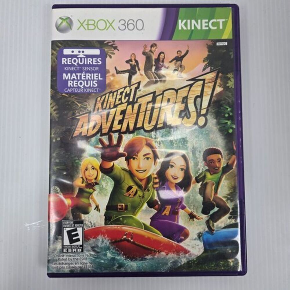 Xbox 360 Kinect Adventures Game Complete with Manual - Motion Sensor Required‎